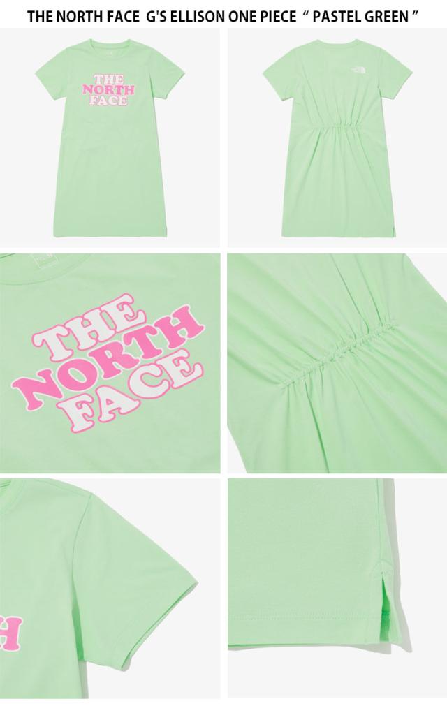 THE NORTH FACE ノースフェイス キッズ ワンピース G’S ELLISON ONE PIECE Tシャツワンピース 半袖 ひざ丈 女の子 子供用 NT7ZP01S/T/U_4