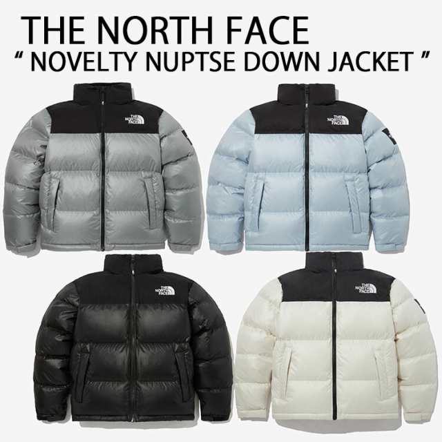 THE NORTH FACE ノースフェイス ダウンジャケット NOVELTY NUPTSE DOWN JACKET ヌプシダウン BLACK CREAM GRAY BLUE NJ1DP62J/L/M/O