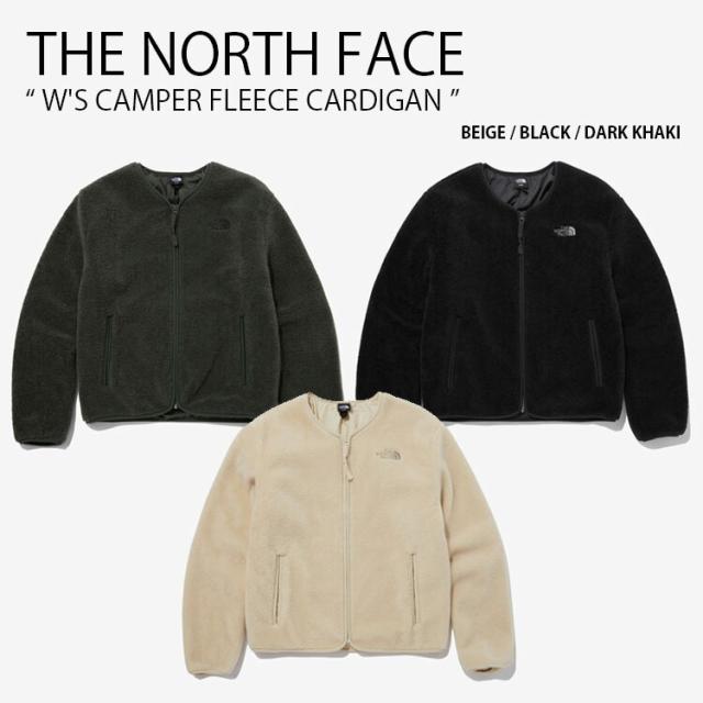 THE NORTH FACE ノースフェイス レディース フリースジャケット W’S CAMPER FLEECE CARDIGAN カーディガン ジャケット NJ4FP85A/B/C