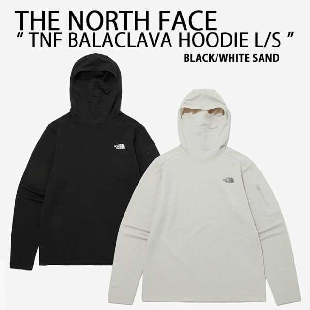 THE NORTH FACE ノースフェイス パーカー TNF BALACLAVA L/S TEE バラクラバ バラクラバパーカー BLACK WHITE スウェットパーカー NM5PP6