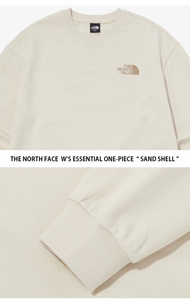 THE NORTH FACE ノースフェイス レディース ワンピース W’S ESSENTIAL ONE-PIECE スウェットワンピース 長袖 ひざ下丈 女性用 NT7ZP80A/C_2