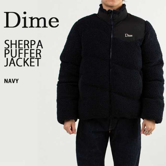 Dime ダイム フリース ボアフリース SHERPA PUFFER JACKET NAVY シェルパプッパー ジャケット ボアフリース ジャケット  DIMKFDP001の通販はau PAY マーケット - セレクトショップa-clo | au PAY マーケット－通販サイト