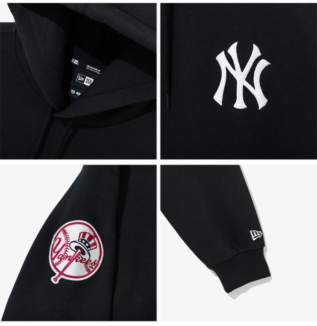 NEWERA ニューエラ パーカー AP MLB SLEEVE PATCH HD41 NEYYAN