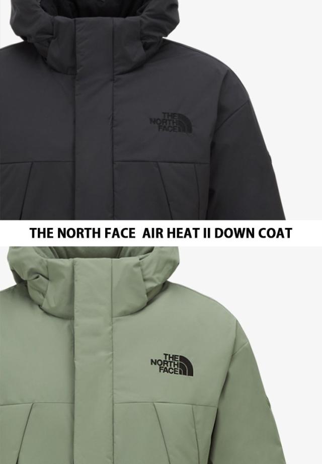THE NORTH FACE ノースフェイス ダウンコート AIR HEAT II DOWN COAT 極暖 ロングダウン ベンチコート ダウン コート  NC2DP50A/B/C_1