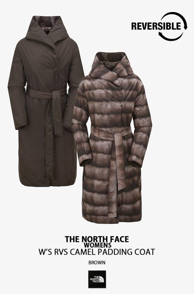 THE NORTH FACE ノースフェイス レディース ダウンコート W’S RVS CAMEL PADDING COAT ファープリント リバーシブル パディング NC3NP80A/B_2