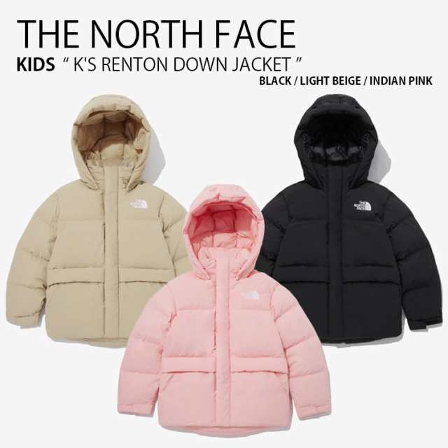 THE NORTH FACE ノースフェイス キッズ ダウンジャケット K’S RENTON DOWN JACKET ダウン ジャケット ロゴ 子供用 NJ1DP55S/T/U