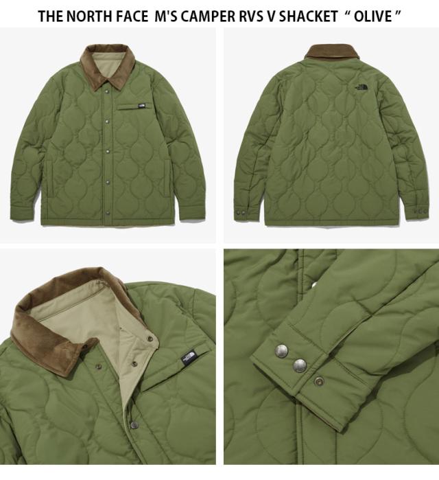THE NORTH FACE ノースフェイス キルティングジャケット M’S CAMPER RVS V SHACKET シャケット メンズ レディース NJ3NP54A/B/C THE NORTH FACE ノースフェイス キルティングジャケット M'S CAMPER