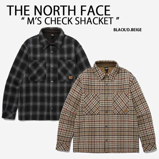 THE NORTH FACE ノースフェイス シャケット M’S CHECK SHACKET シャツジャケット チェックシャツ ジャケット ルーズフィット NJ3VP79A/B