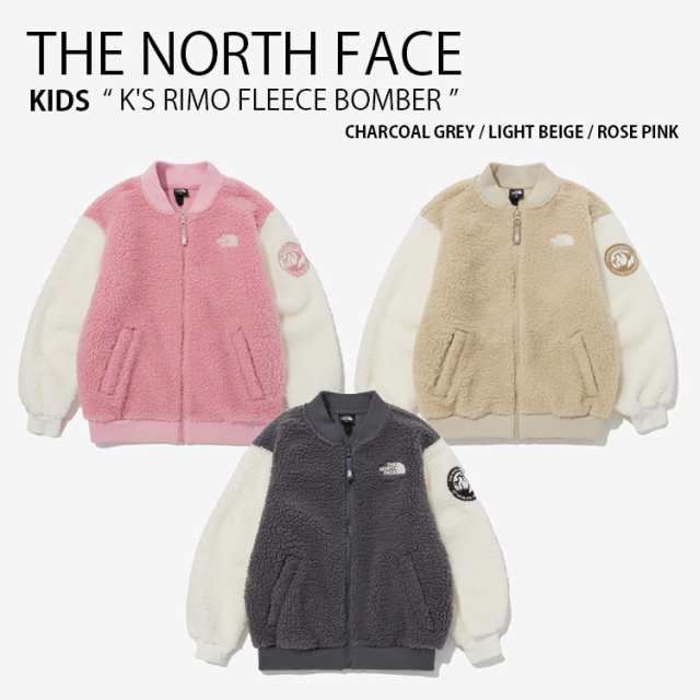 THE NORTH FACE ノースフェイス キッズ フリースジャケット K’S RIMO FLEECE BOMBER フリース ボンバー ジャケット 子供用 NJ4FP53S/T/U