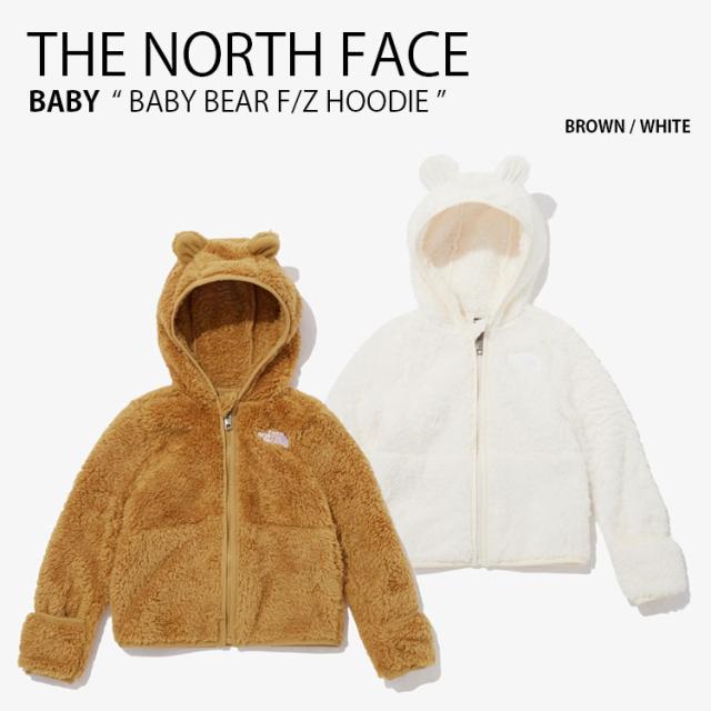 THE NORTH FACE ノースフェイス ベビー フリースジャケット BABY BEAR F/Z HOODIE フリース ジャケット フーディ キッズ用 NJ4FP91S/T