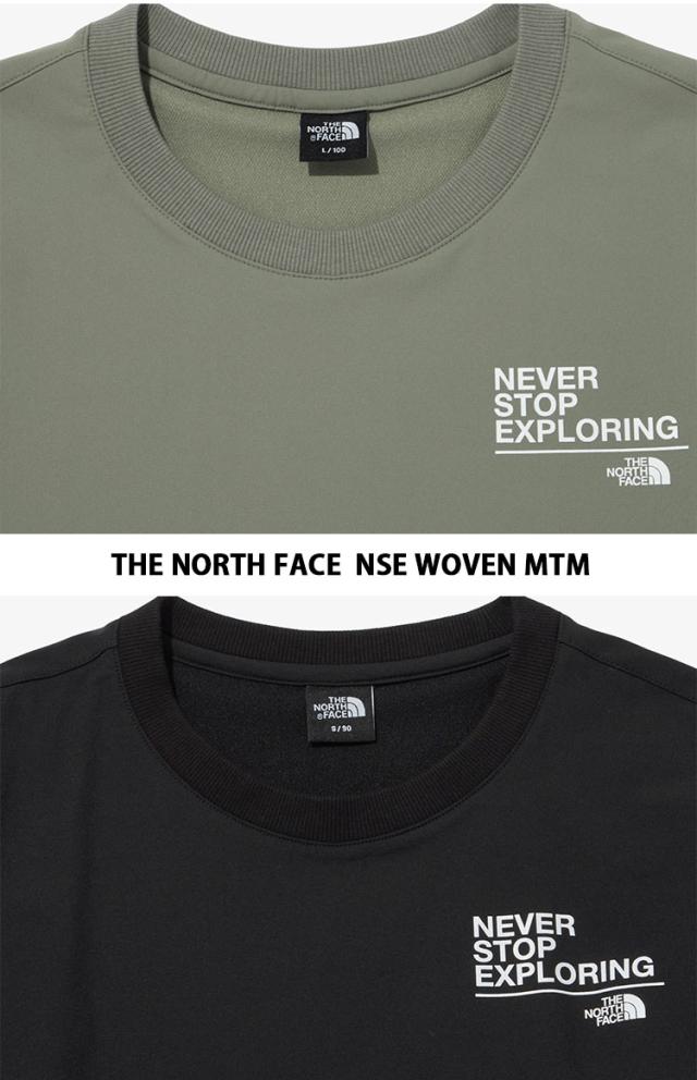 ★関税込★THE NORTH FACE★NSE WOVEN MTM スウェットシャツ★ ☆22AW☆【THE NORTH FACE】☆NSE WOVEN MTM スウェットシャツ