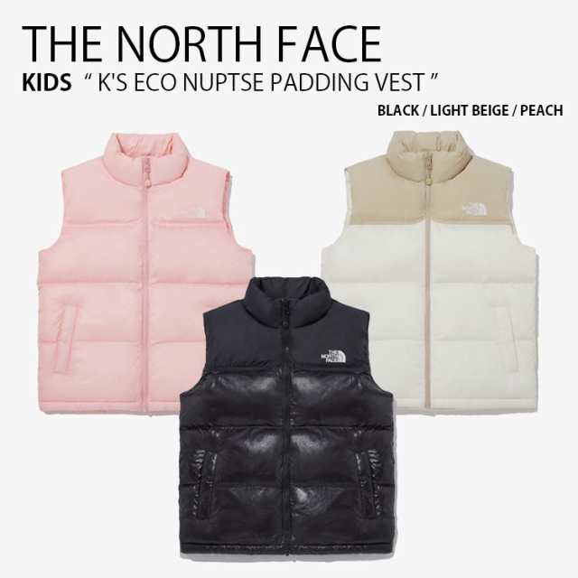 THE NORTH FACE ノースフェイス キッズ パディングベスト K’S ECO NUPTSE PADDING VEST パディング ベスト 子供用 NV3NP55S/T/U