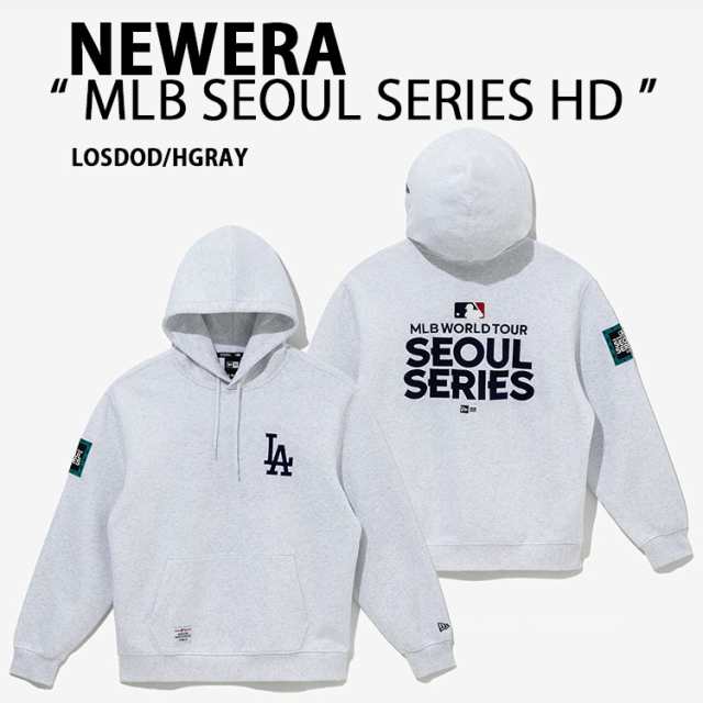 【即納商品あり/国内配送】NEWERA ニューエラ 限定 パーカー MLB SEOUL SERIES HOODIE LODDG ソウルシリーズ ドジャース 大谷翔平 143587