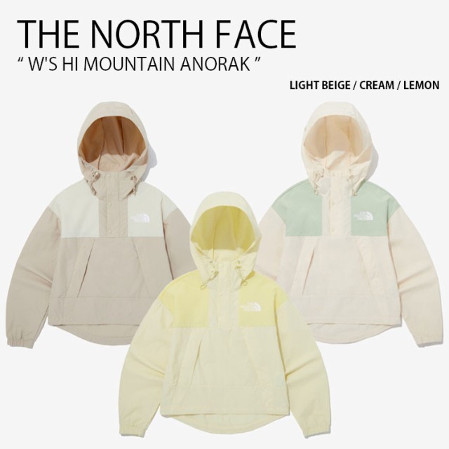 THE NORTH FACE ノースフェイス レディース ウーブンジャケット W’S HI MOUNTAIN ANORAK ウィメンズ アノラック ジャケット NA3BQ35A/B/