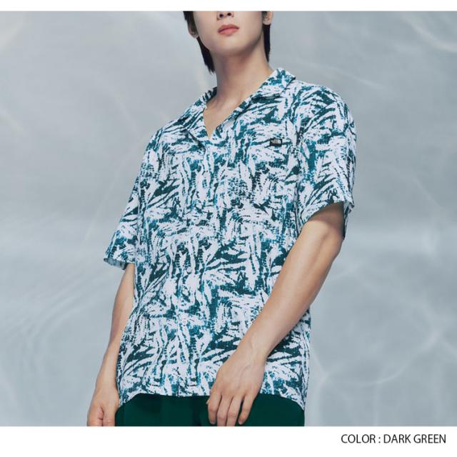 THE NORTH FACE ノースフェイス カジュアルシャツ M’S SUNSET CRUISE S/S SHIRTS ナイロンシャツ 半袖 メンズ レディース NH8SQ14A/B/C_1