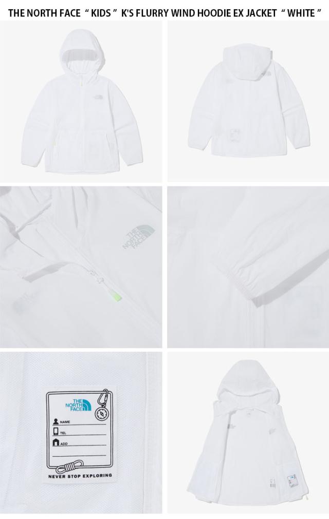 THE NORTH FACE ノースフェイス キッズ ナイロンジャケット K’S FLURRY WIND HOODIE EX JACKET フーディ パーカー 子供用 NJ3LQ16S/T/U/V_3