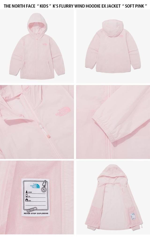 THE NORTH FACE ノースフェイス キッズ ナイロンジャケット K’S FLURRY WIND HOODIE EX JACKET フーディ パーカー 子供用 NJ3LQ16S/T/U/V_5