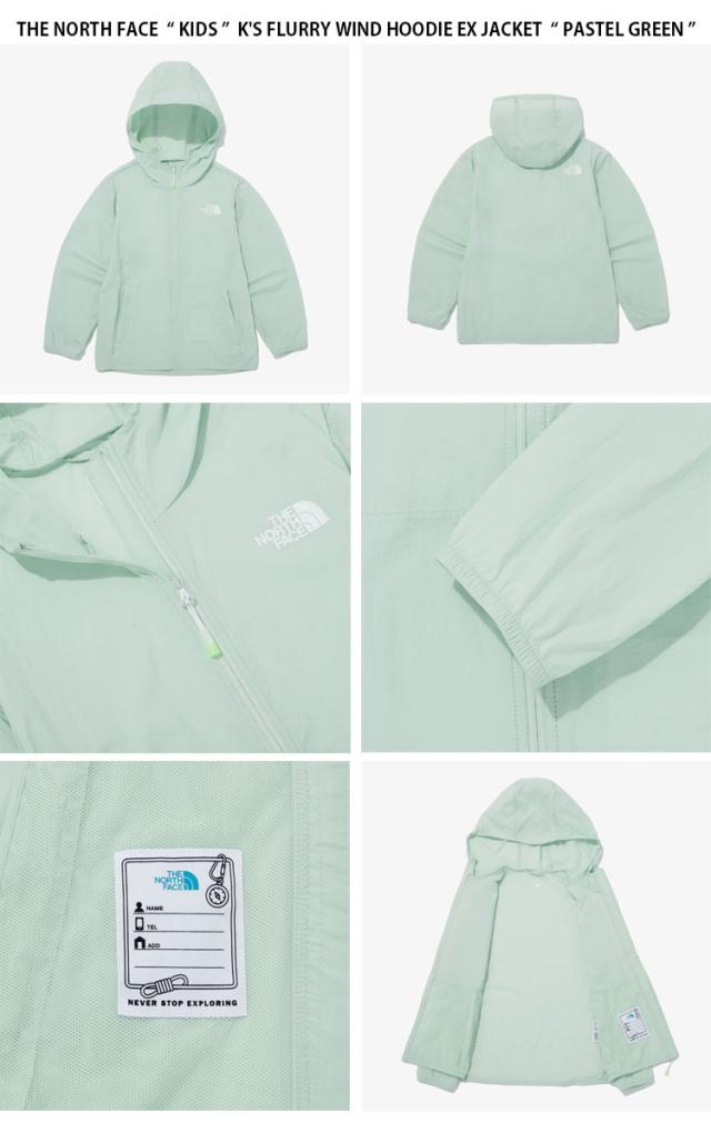 THE NORTH FACE ノースフェイス キッズ ナイロンジャケット K’S FLURRY WIND HOODIE EX JACKET フーディ パーカー 子供用 NJ3LQ16S/T/U/V_6