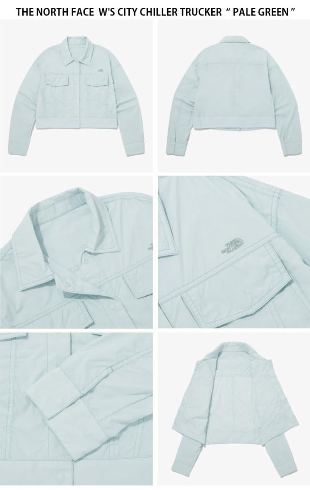 THE NORTH FACE ノースフェイス レディース ステンカラージャケット W’S CITY CHILLER TRUCKER トラッカー ジャケット NJ3LQ36A/B_4