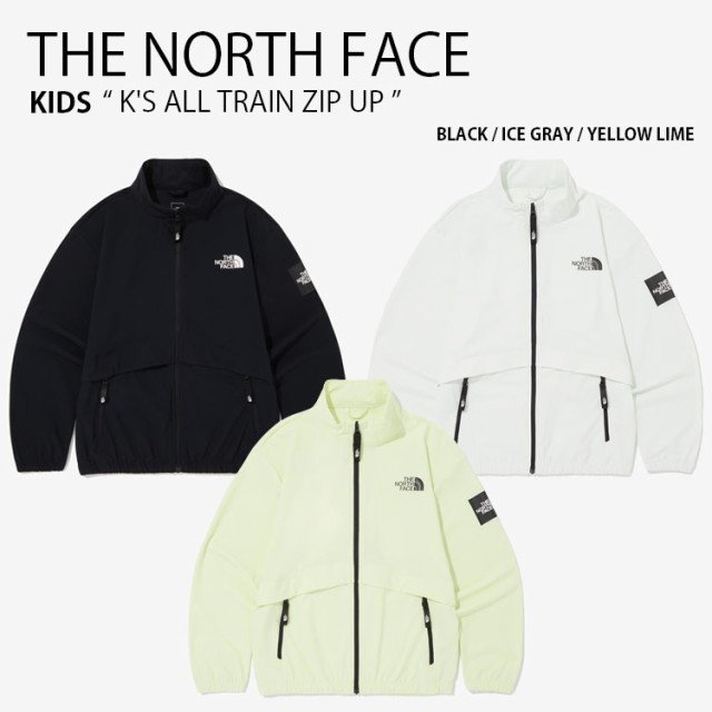 THE NORTH FACE ノースフェイス キッズ ナイロンジャケット K’S ALL TRAIN ZIP UP ジャケット トリコットジャケット 子供用 NJ5JQ02S/T/