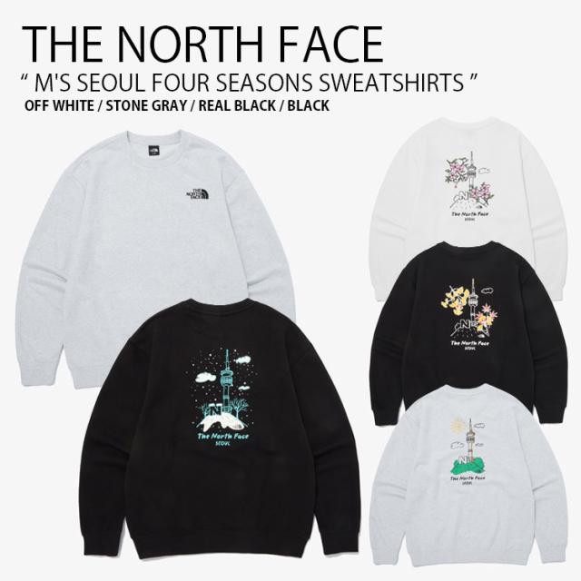 THE NORTH FACE ノースフェイス スウェット M’S SEOUL FOUR SEASONS SWEATSHIRTS トレーナー 長袖 メンズ レディース NM5MQ26A/B/C/Dの通販は