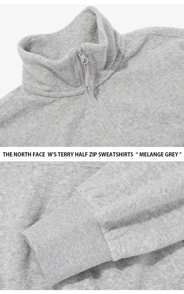 THE NORTH FACE ノースフェイス レディース スウェット W'S TERRY HALF