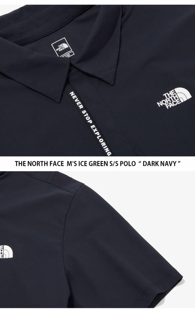 THE NORTH FACE ノースフェイス ポロシャツ M'S ICE GREEN S/S
