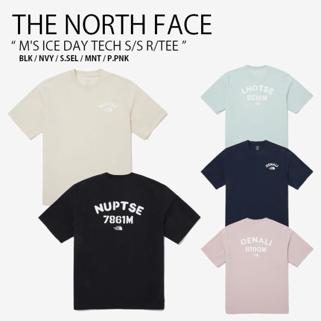 THE NORTH FACE ノースフェイス Tシャツ M’S ICE DAY TECH S/S R/TEE ティーシャツ 半袖 カットソー メンズ レディース NT7UQ02A/B/C/D/