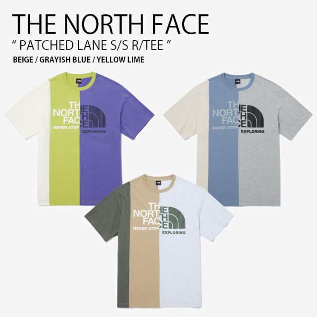 THE NORTH FACE ノースフェイス Tシャツ PATCHED LANE S/S R/TEE ショートスリーブ ティーシャツ 半袖 メンズ レディース NT7UQ13A/B/C