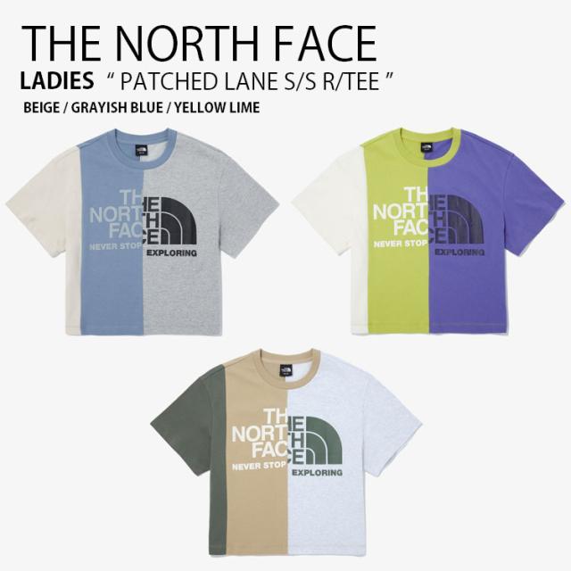 THE NORTH FACE ノースフェイス レディース Tシャツ PATCHED LANE S/S R/TEE ショートスリーブ ティーシャツ 半袖 女性用 NT7UQ13A/B/C