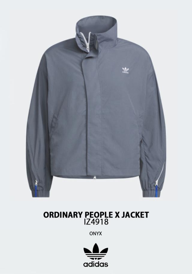未使用に近い　adidas×ORDINARY トラックジャケット M グレー ☆【adidas】☆トラックジャケット オーバー ADILENIUM グレー