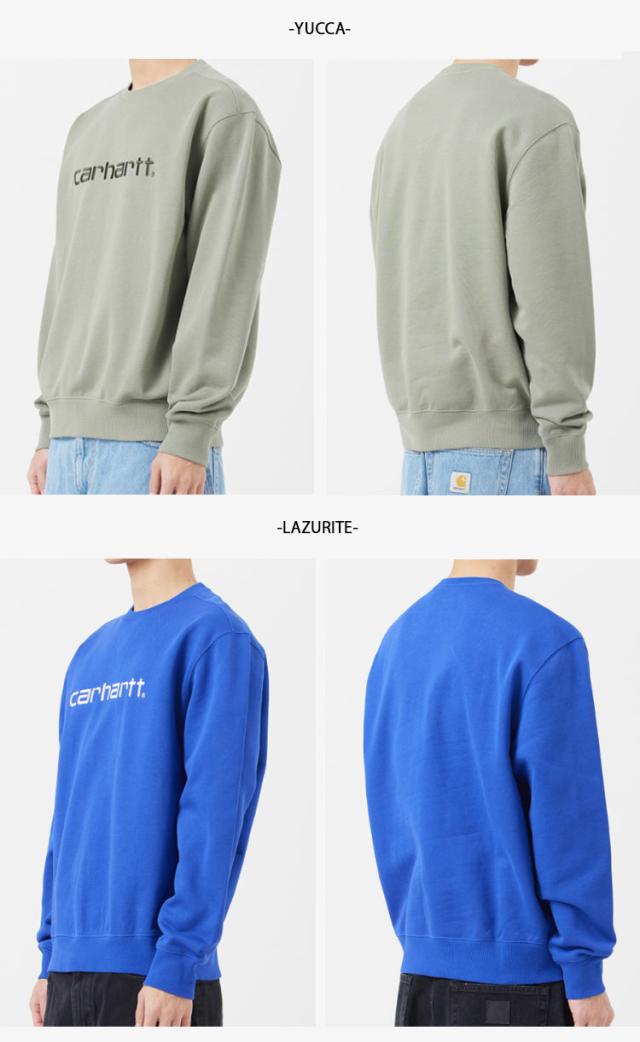 CARHARTT カーハート スウェット CARHARTT SWEATSHIRT YUCCA LAZURITE LUPINUS カーハートスウェットシャツ スウェットトレーナ ユッカ ラズライト ルピナス CA23SSSWCR_2