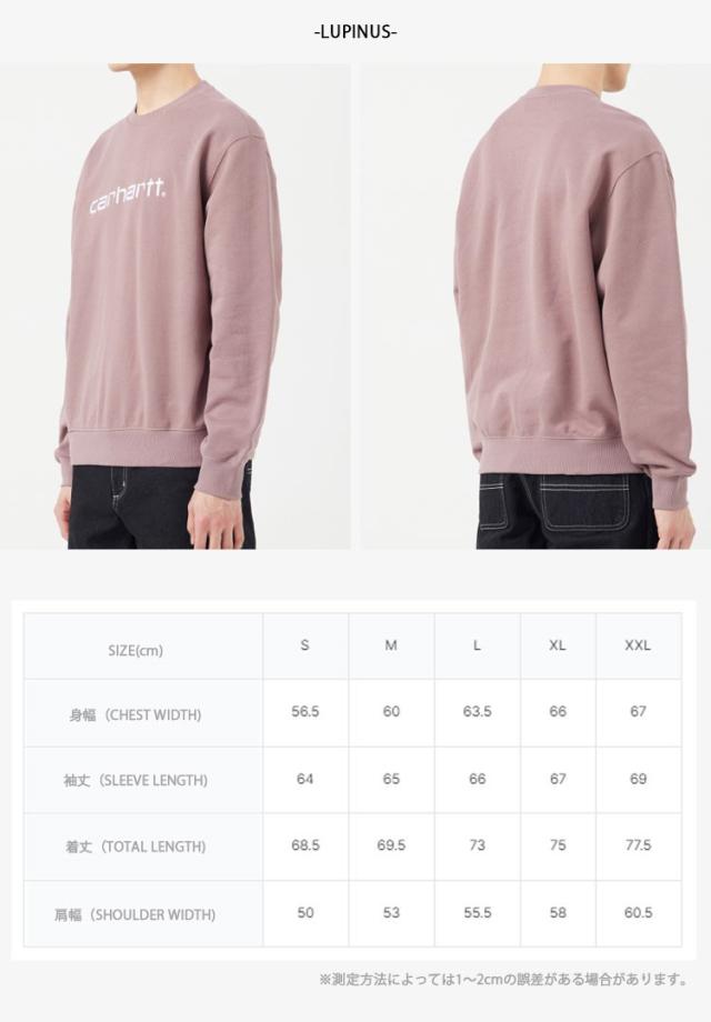 CARHARTT カーハート スウェット CARHARTT SWEATSHIRT YUCCA LAZURITE LUPINUS カーハートスウェットシャツ スウェットトレーナ ユッカ ラズライト ルピナス CA23SSSWCR_3