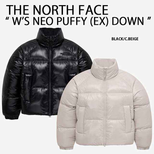 THE NORTH FACE ノースフェイス レディース ダウンジャケット W’S NEO PUFFY EX RDS DOWN JACKET ダウン ジャケット CREAM BLACK NJ1DQ8