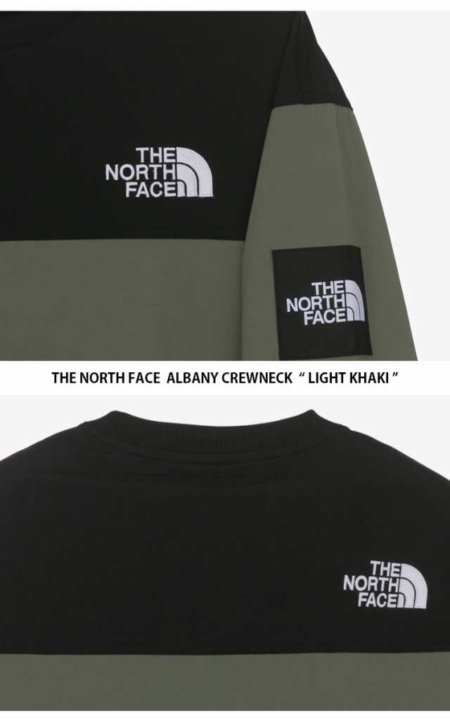 THE NORTH FACE ノースフェイス スウェット ALBANY CREWNECK スウェットシャツ トレーナー 長袖 メンズ レディース  NM5MQ52 NM5MP53J/