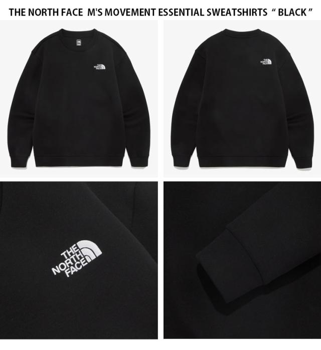 THE NORTH FACE ノースフェイス スウェット M’S MOVEMENT ESSENTIAL SWEATSHIRTS スウェットシャツ メンズ レディース NM5MQ53A/B/C_3