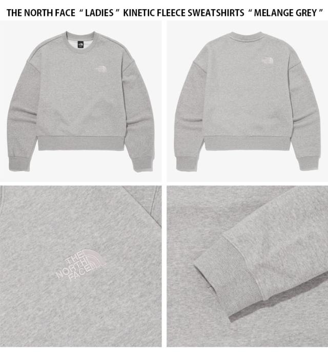 THE NORTH FACE ノースフェイス レディース スウェット KINETIC FLEECE SWEATSHIRTS フリース スウェットシャツ 女性用 NM5MQ55A/B/C THE NORTH FACE ノースフェイス レディース スウェット KINETIC FLEECE