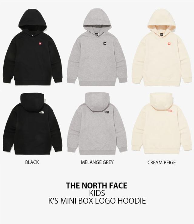 THE NORTH FACE ノースフェイス キッズ パーカー K’S MINI BOX LOGO HOODIE ロゴ フーディ 長袖 プルオーバー 子供用 NM5PQ57S/T/U_1