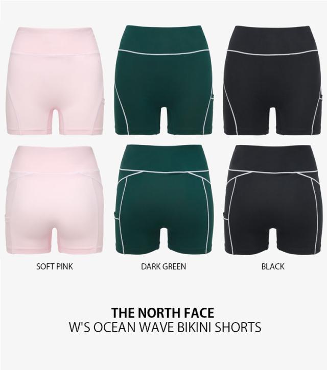 THE NORTH FACE ノースフェイス レディース ラッシュガード W’S OCEAN WAVE BIKINI SHORTS ショーツ 水着 レギンス NS6KQ36A/B/C THE NORTH FACE ノースフェイス レディース ラッシュガード W'S OCEAN