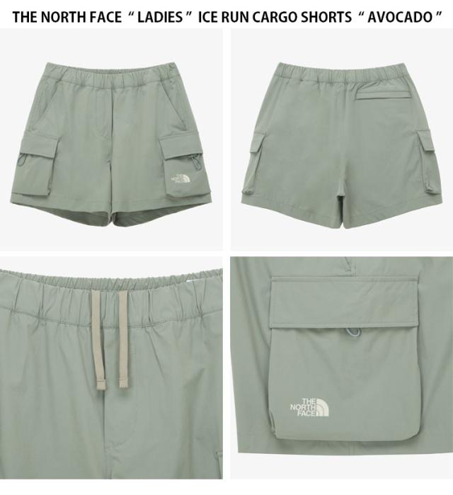 THE NORTH FACE 北の方人間の顔 レディース 遊撃手ズボン下 ICE RUN CARGO SHORTS 積貨委託貨物 さる股引き ズボン下 半ズボン 御上さん用 NS6NQ03J/K/L