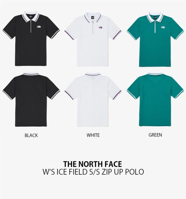 売れ筋商品|||THE NORTH FACE ノースフェイス レディース ポロシャツ W'S ICE FIELD S/S ZIP UP POLO ウィメンズ アイス フィールド ジップアップ ポロ 半袖 NT7PQ37A/B/C THE NORTH FACE ノースフェイス レディース ポロシャツ W'S