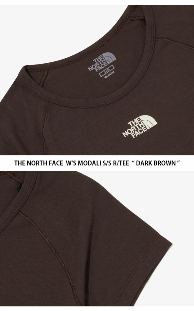 THE NORTH FACE ノースフェイス レディース Tシャツ W’S MODALI S/S R/TEE ウィメンズ ティーシャツ 半袖 カットソー NT7UQ32J/K/L/M_3