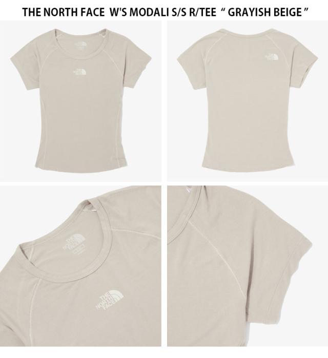 THE NORTH FACE ノースフェイス レディース Tシャツ W’S MODALI S/S R/TEE ウィメンズ ティーシャツ 半袖 カットソー NT7UQ32J/K/L/M_5