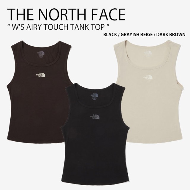 THE NORTH FACE ノースフェイス レディース タンクトップ W’S MODALI TANK TOP ウィメンズ ノースリーブ ロゴ 女性用 NT7VQ33J/K/L