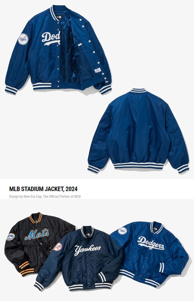 NEWERA ニューエラ スタジャン ブルゾン AP MLB STADIUM JK43 LOSDOD