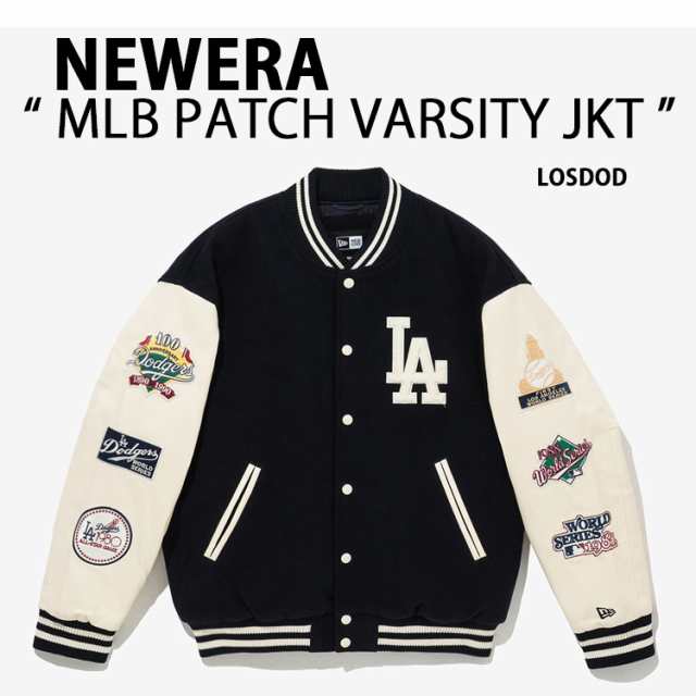 NEWERA ニューエラ スタジャン ブルゾン AP MLB PATCH VARSITY