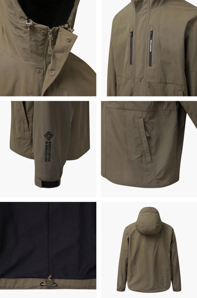 SALOMON サロモン ウィンドブレーカー SLATE GTX WINDSTOPPER JACKET