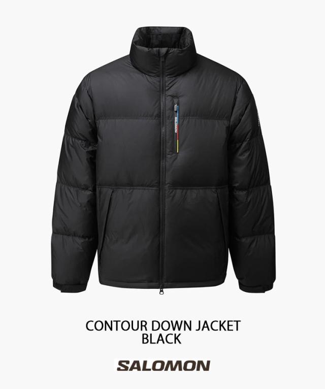 SALOMON サロモン ダウンジャケット CONTOUR DOWN JACKET レースフラッグ コントゥール ダウン BLACK CHOCOLATE KHAKI GRAY BLUE_2