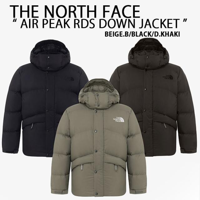 THE NORTH FACE ノースフェイス ダウンジャケット AIR PEAK RDS DOWN JACKET BEIGE BLACK KHAKI ダウンパーカー マットカラー NJ1DQ60
