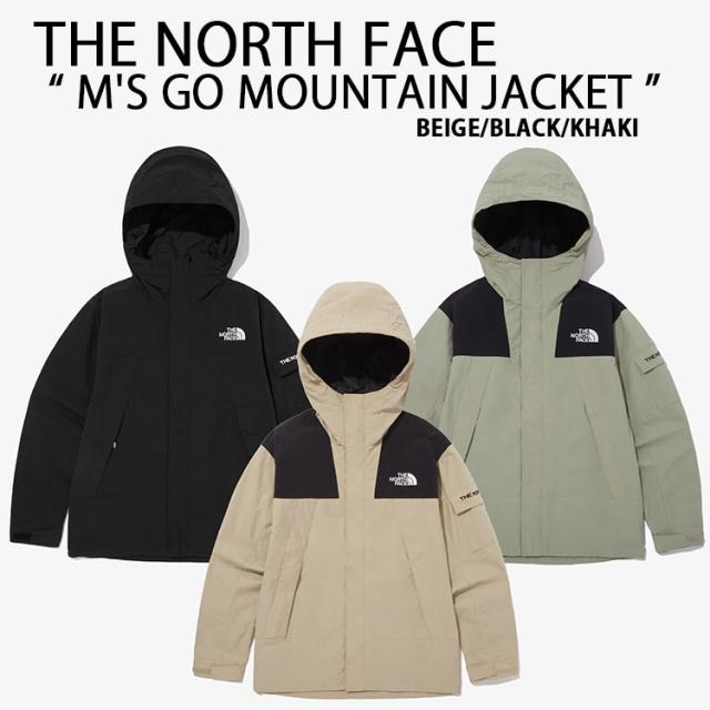 THE NORTH FACE ノースフェイス マウンテンジャケット M’S GO MOUNTAIN JACKET マウンテンパーカー BEIGE BLACK NJ3BQ50A/B/C